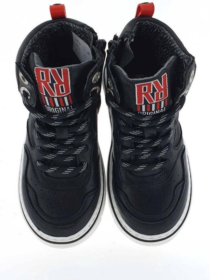 Red-Rag Red Rag 13515 Hoge sneakers Leren Sneaker Jongens Zwart - Foto 8