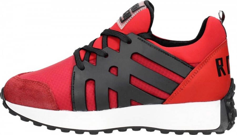 Red-Rag Jongens Veterschoenen & Klitteband 13605-420 Red Fabrics Rood - Foto 4