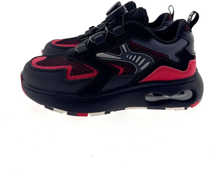Red-Rag 15877 speedlace sneaker rood combi