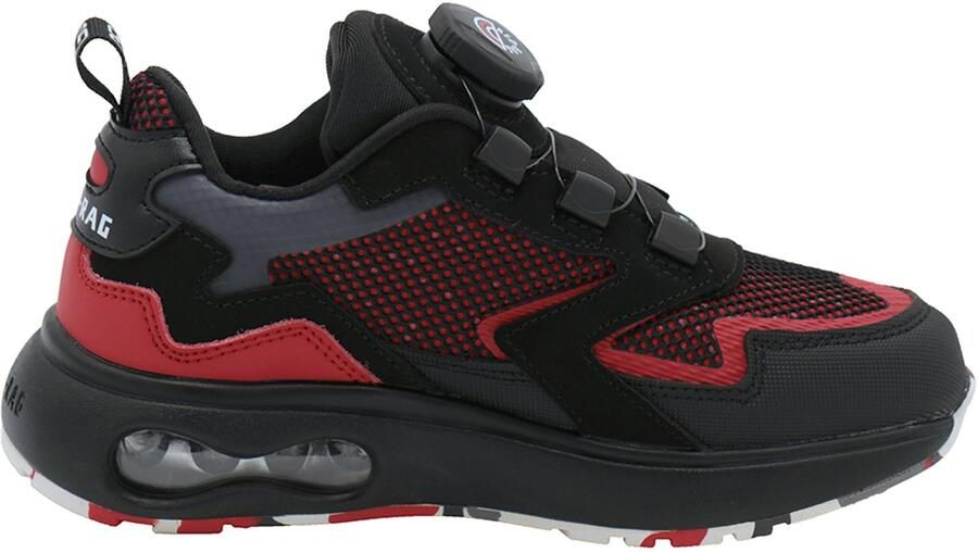Red-Rag 15877 speedlace sneaker rood combi