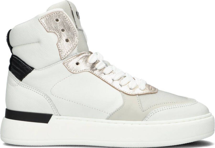 Red-Rag Red Rag 71356 Hoge sneakers Leren Sneaker Dames Wit - Foto 4