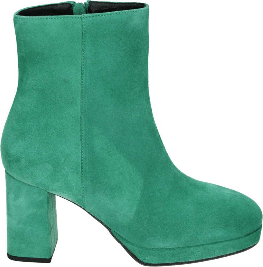 Red-Rag Red Rag 78236 Enkellaarsjes Enkelboots met rits Dames Groen - Foto 2