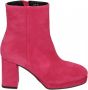 Red-Rag Red Rag 78236 Enkellaarsjes Enkelboots met rits Dames Roze - Thumbnail 2