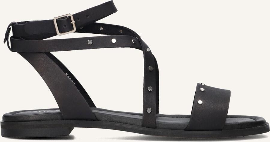 RED-RAG Sandalen Dames 79658 Maat: 39 Materiaal: Leer Kleur: Zwart - Foto 2