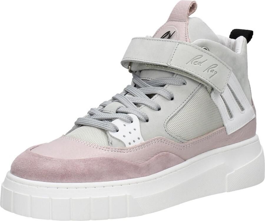 Red-Rag Red Rag 71306 Hoge sneakers Leren Sneaker Dames Paars - Foto 3