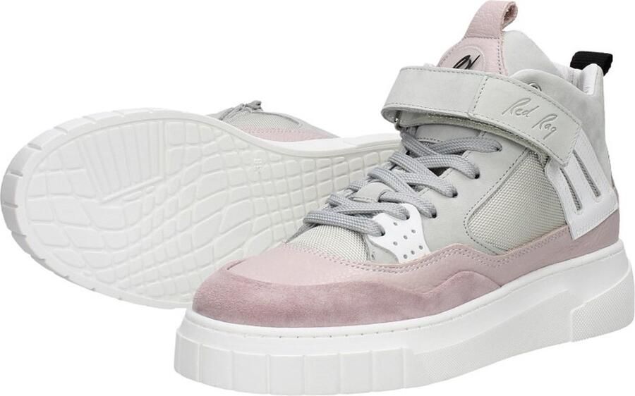 Red-Rag Red Rag 71306 Hoge sneakers Leren Sneaker Dames Paars - Foto 9