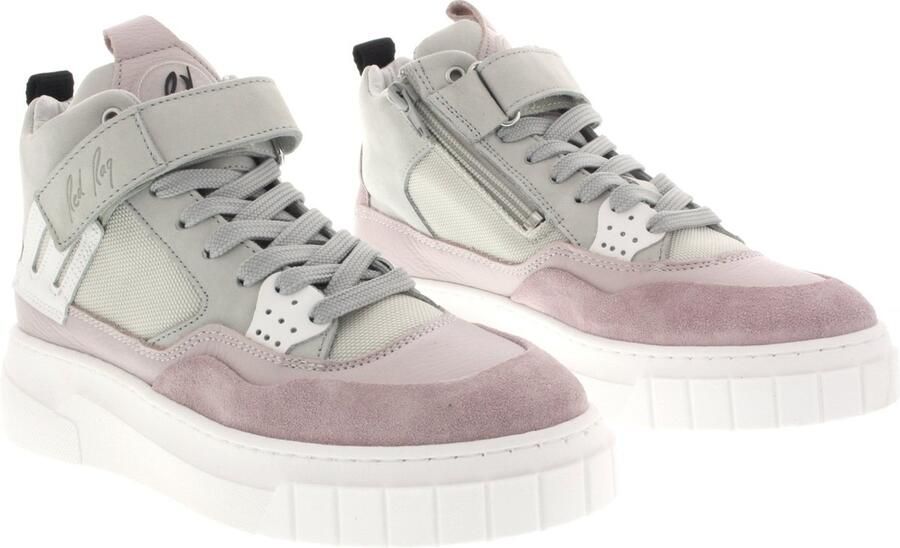 Red-Rag Red Rag 71306 Hoge sneakers Leren Sneaker Dames Paars - Foto 11