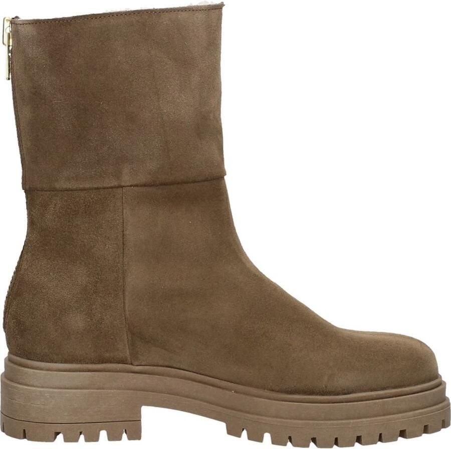 Red Rag Enkellaarsjes Plat Enkellaarsjes Plat Taupe