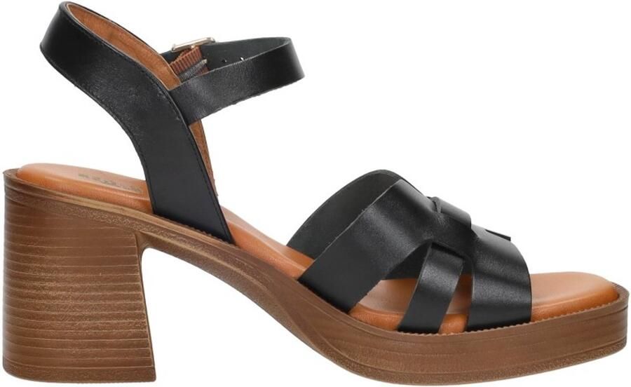 MW RED-RAG Zwarte sandalen met hak | 79720 - Foto 7