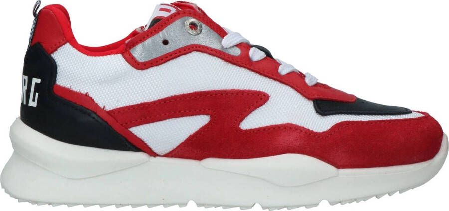Red-rag Red Rag 13591 423 Red Suede Lage sneakers
