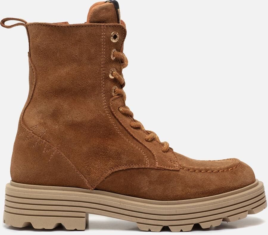 RED-RAG Cognac Biker Boots | Red Rag 12400 - Foto 2