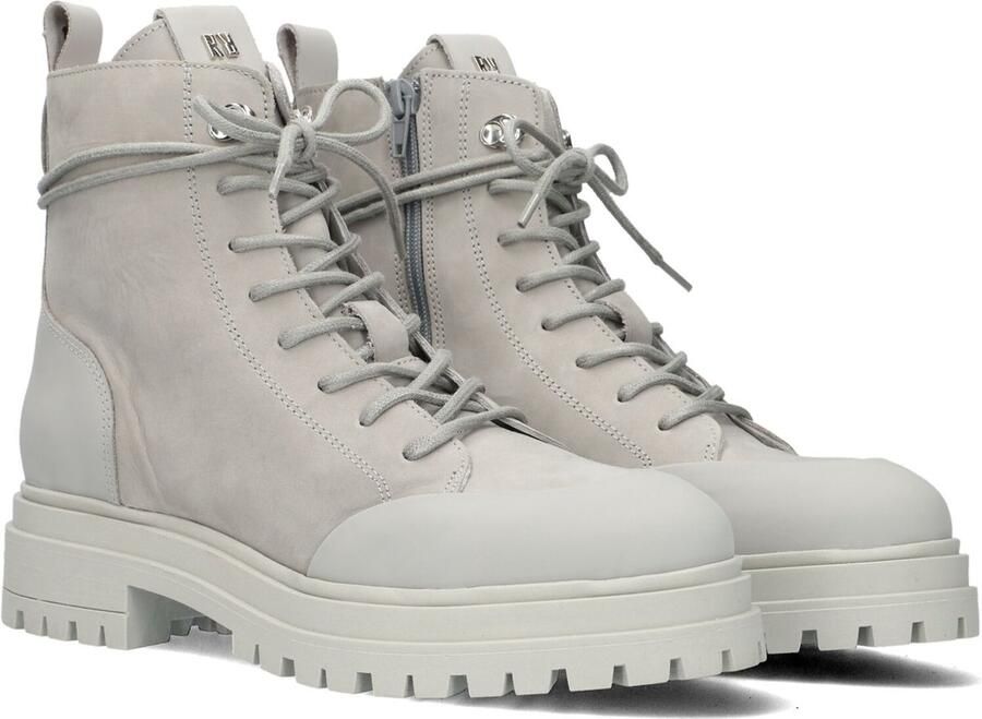 Red-Rag Red Rag 71322 Veterboots Laarzen Met Veters Dames Grijs - Foto 8