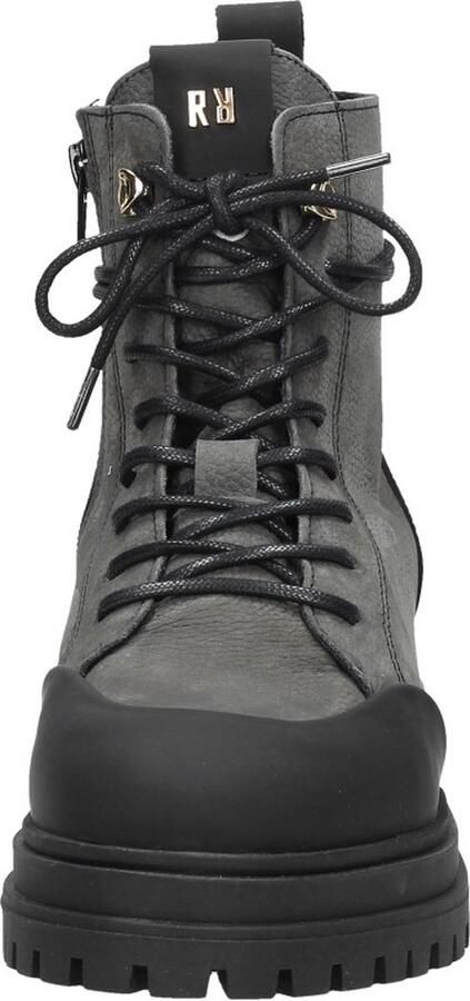 Red-Rag Red Rag 71322 Veterboots Laarzen Met Veters Dames Grijs - Foto 10