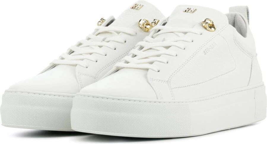 Red-Rag Red Rag Sneakers Dames Lage sneakers Damesschoenen Leer 74402 Wit - Foto 10