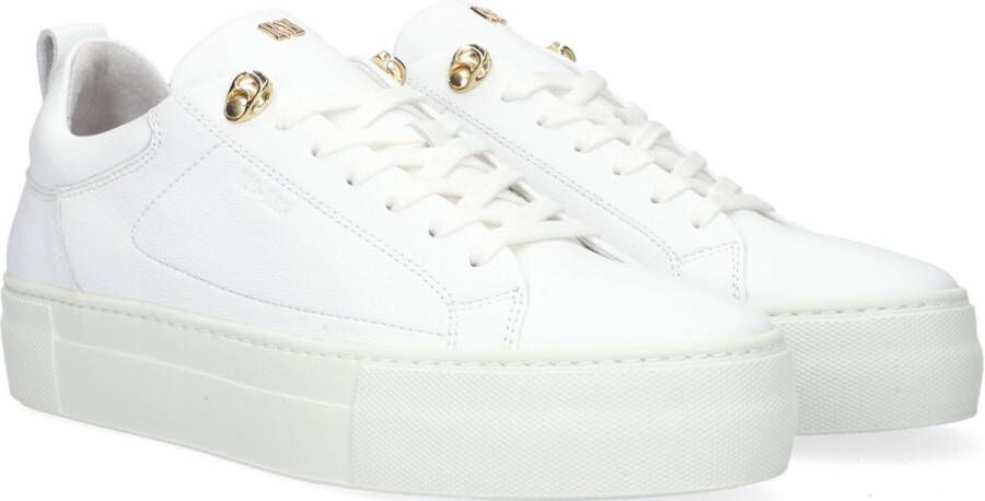 Red-Rag Red Rag Sneakers Dames Lage sneakers Damesschoenen Leer 74402 Wit - Foto 14