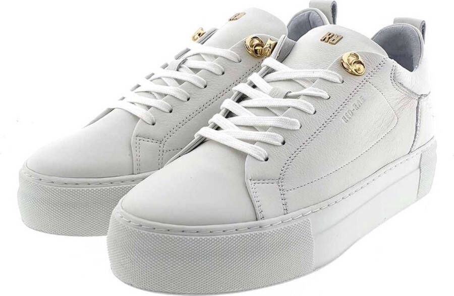 Red-Rag Red Rag Sneakers Dames Lage sneakers Damesschoenen Leer 74402 Wit - Foto 5