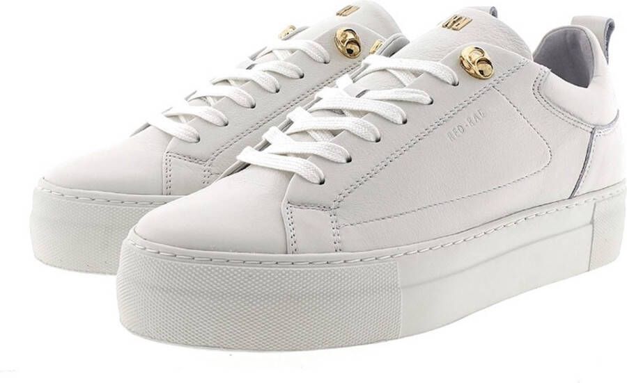 Red-Rag Red Rag Sneakers Dames Lage sneakers Damesschoenen Leer 74402 Wit - Foto 7