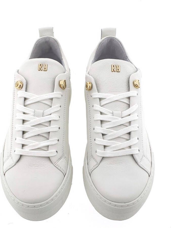 Red-Rag Red Rag Sneakers Dames Lage sneakers Damesschoenen Leer 74402 Wit - Foto 4