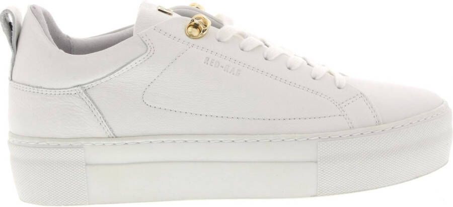 Red-Rag Red Rag Sneakers Dames Lage sneakers Damesschoenen Leer 74402 Wit - Foto 18