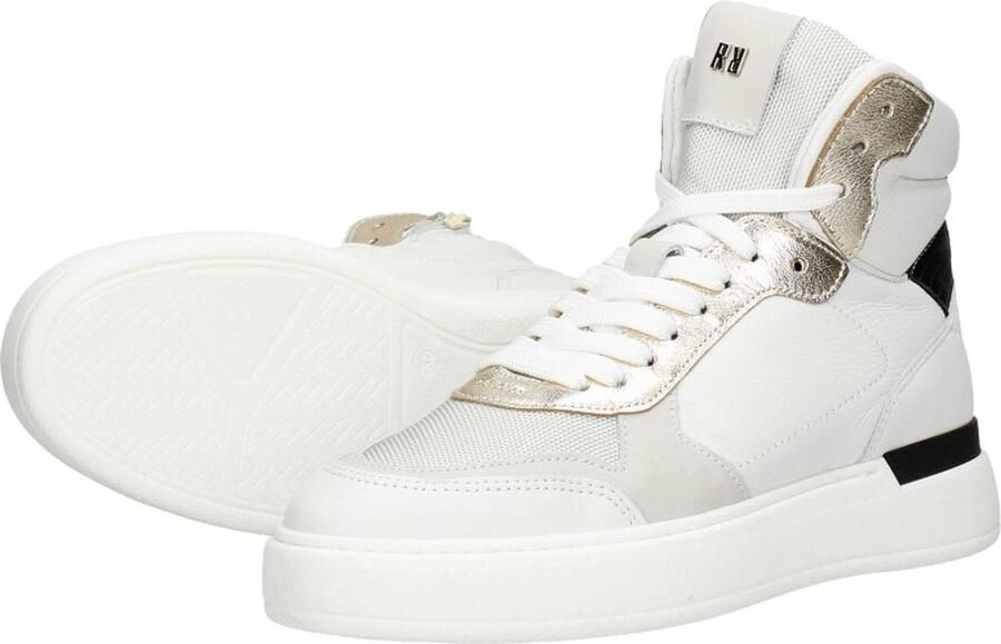 Red-Rag Red Rag 71356 Hoge sneakers Leren Sneaker Dames Wit - Foto 5