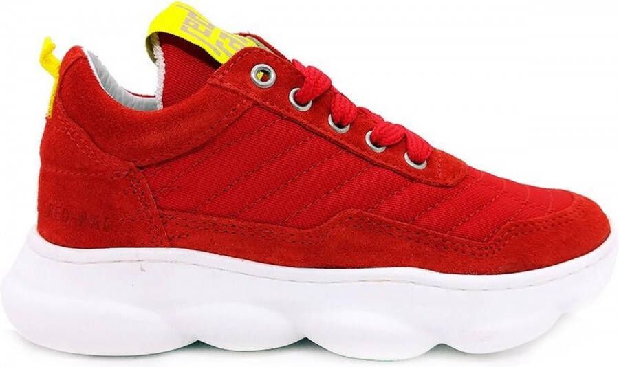 Red-Rag Rode Sneakers