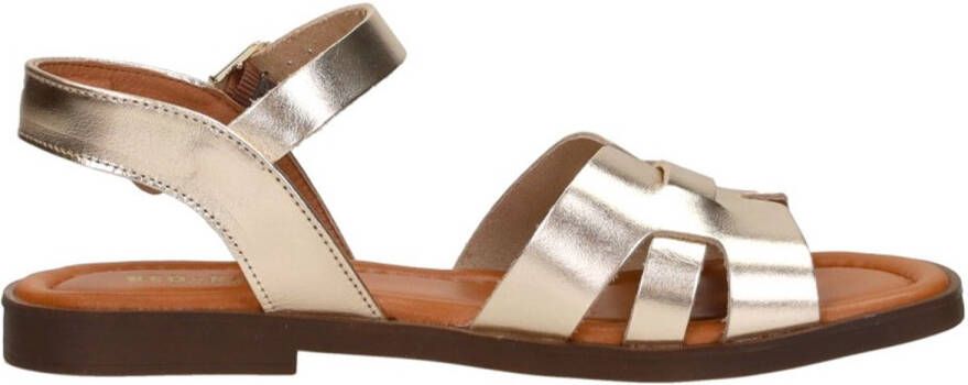 Red Rag Sandalen Plat Sandalen Plat Goudkleur - Foto 2