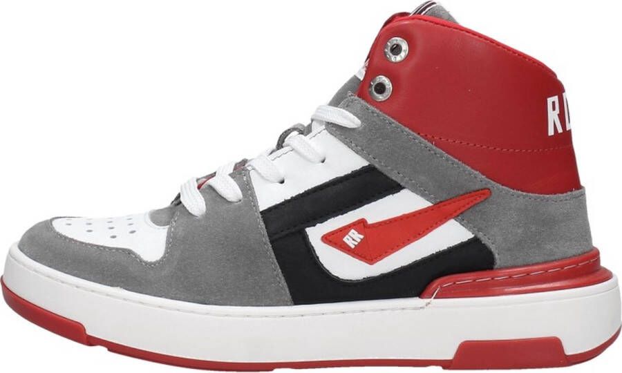 Red-rag Red Rag 13611 423 Red Suede Sneakers hoge sneakers