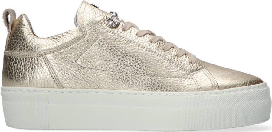 Red-Rag Red Rag Vrouwen Suède Effen Lage sneakers Damesschoenen 74402 Goud - Foto 7