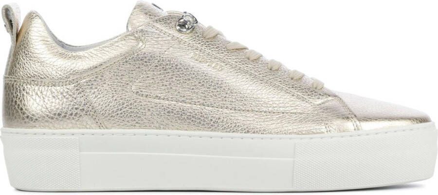 Red-Rag Red Rag Vrouwen Suède Effen Lage sneakers Damesschoenen 74402 Goud - Foto 7