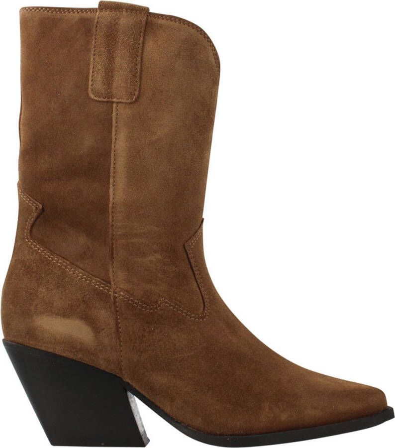 MW RED-RAG Taupe western boots | 77396