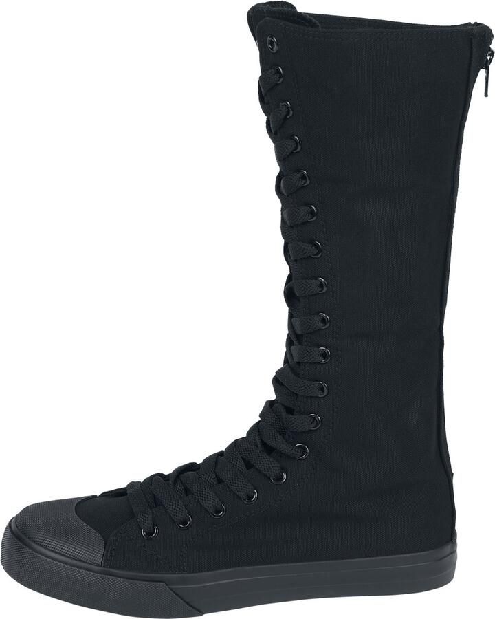 R.E.D. ROCK-ENGINEERED DESIGN Zwarte sneakers hoog Dames - Foto 1