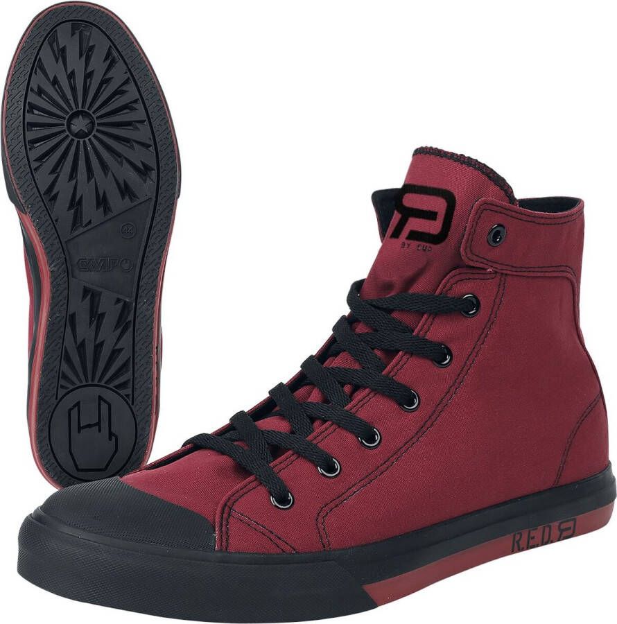 R.E.D. ROCK-ENGINEERED DESIGN RED by EMP Rode sneakers Unisex
