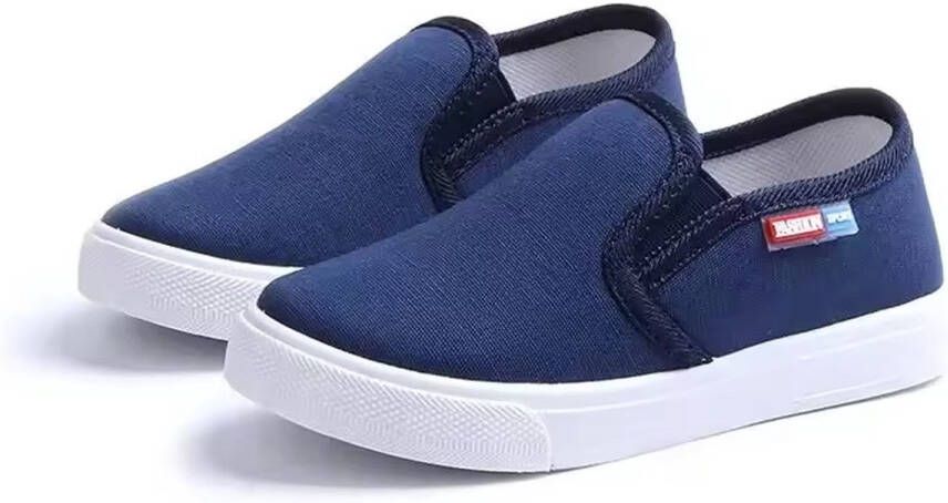 RedParrot Nette Instappers voor Kinderen Loafers Sneaker Schoenen Blauw