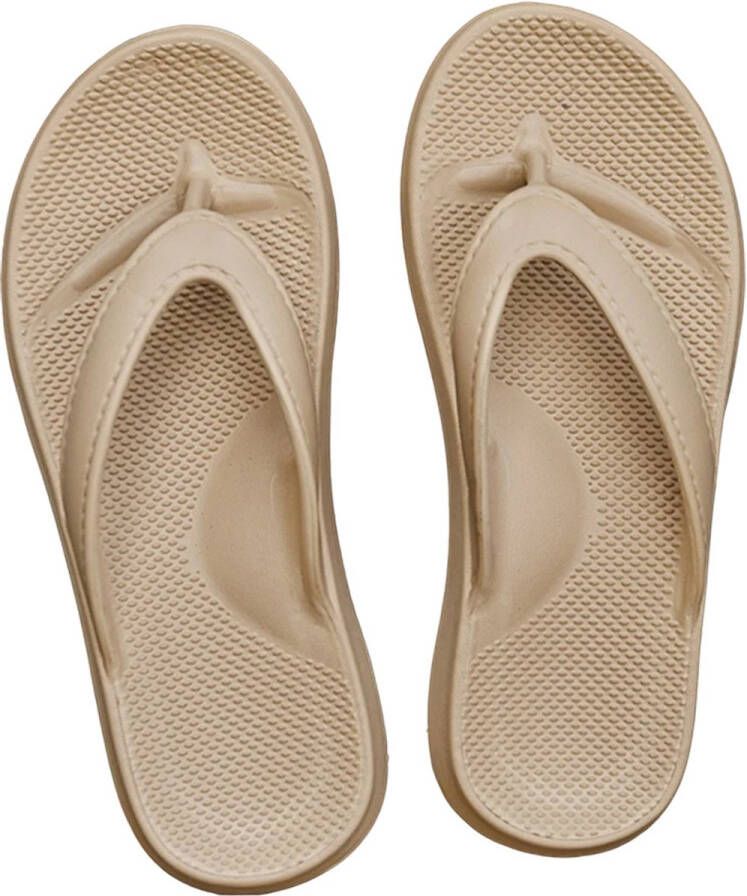RedParrot Teenslippers Kunst Leer Slippers en Model Wit Zachte demping
