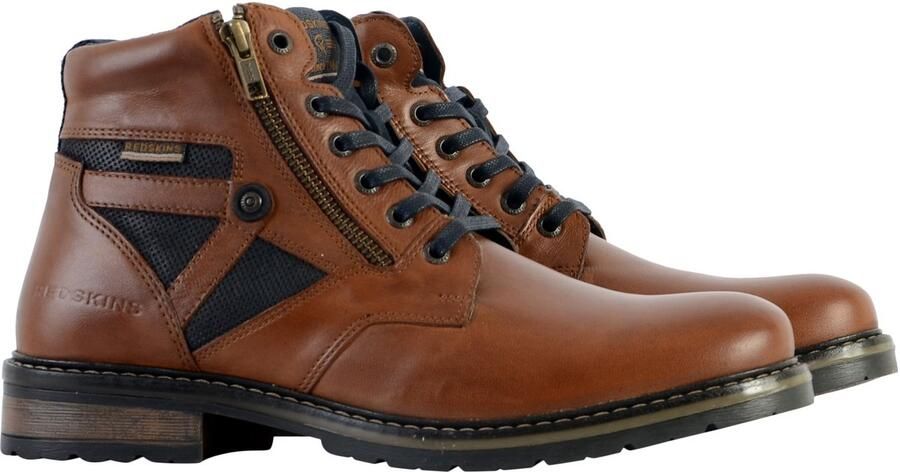 Redskins Eeuwig leren enkellaarsje