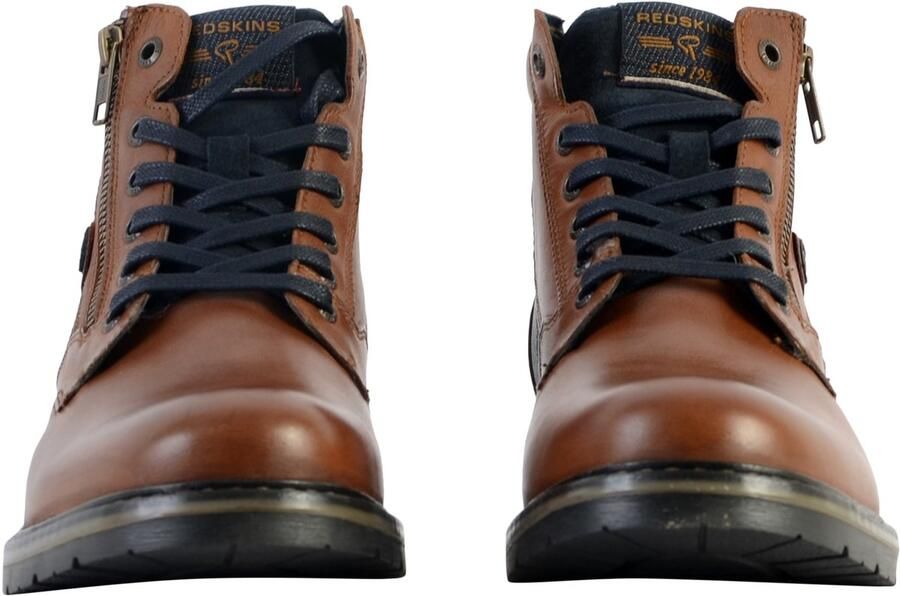 Redskins Eeuwig leren enkellaarsje