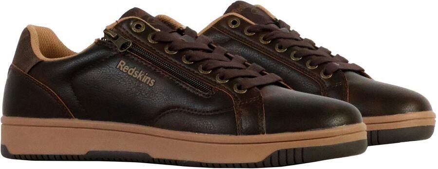Redskins Gobat-sneakers met veters en ritssluiting