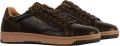 Redskins Gobat-sneakers met veters en ritssluiting - Bruin