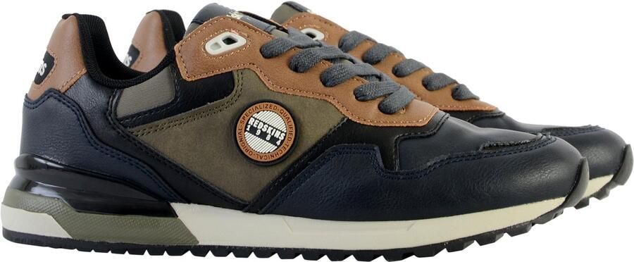Redskins Oyat 3 leren sportschoenen - Foto 4