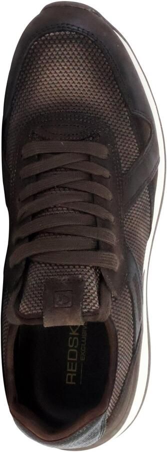 Redskins Pesaro leren sportschoenen met lage bovenkant