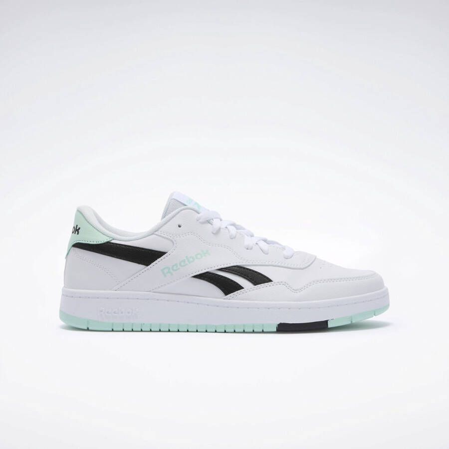 Reebok BB 1000 Wit Zwart GLITCH AQUA Heren Sneakers Wit Zwart