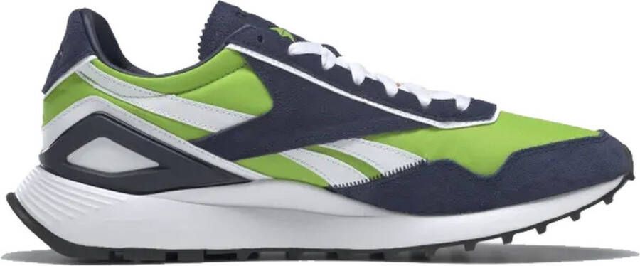 Reebok Vintage Lage Sneaker Groen Blauw Wit Multicolor Heren