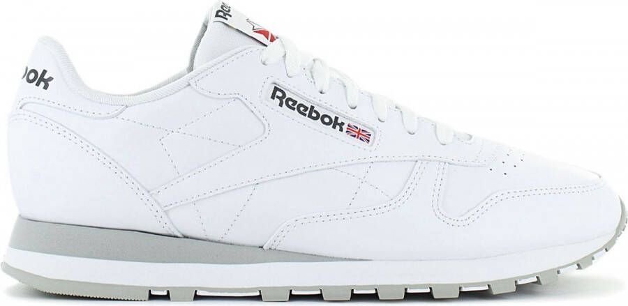 Reebok Classic Leather CL LTHR Sneakers Sportschoenen Schoenen Leer Wit  GY3558 - Schoenen.nl