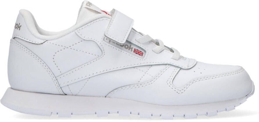 Reebok Classic Leather 1v Sneaker Fashion sneakers Schoenen white carbon vector blue maat: 30 beschikbare maaten:27 28 29 30 31 32 33 34 - Foto 2