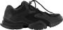 Reebok Classic Run R 96 Heren Sneakers Sportschoenen Schoenen Zwart CN4605 - Thumbnail 1