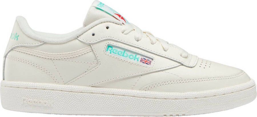 REEBOK Lage Sneakers Dames Club C 85 Woman Maat: 37 Materiaal: Leer Kleur: Wit
