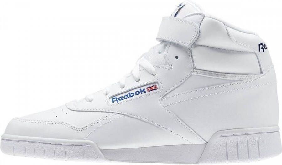 Reebok Classics Ex-O-Fit Hi Heren Sneakers Sportschoenen Schoenen Leer Wit