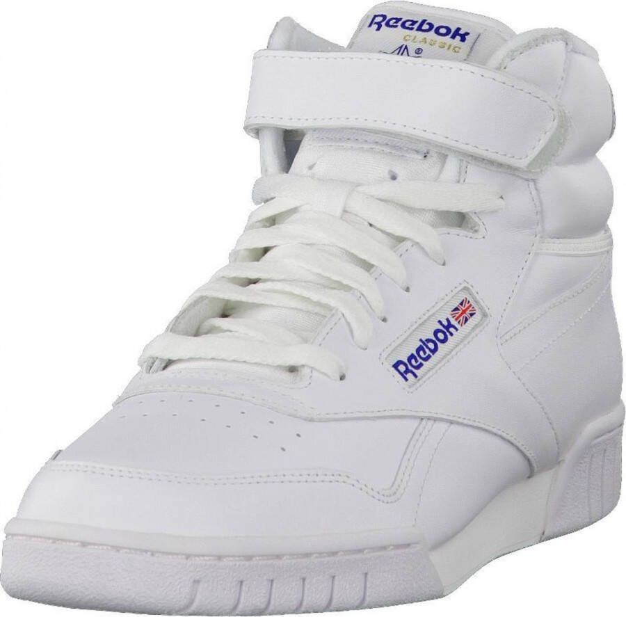Reebok Classics Ex-O-Fit Hi Heren Sneakers Sportschoenen Schoenen Leer Wit