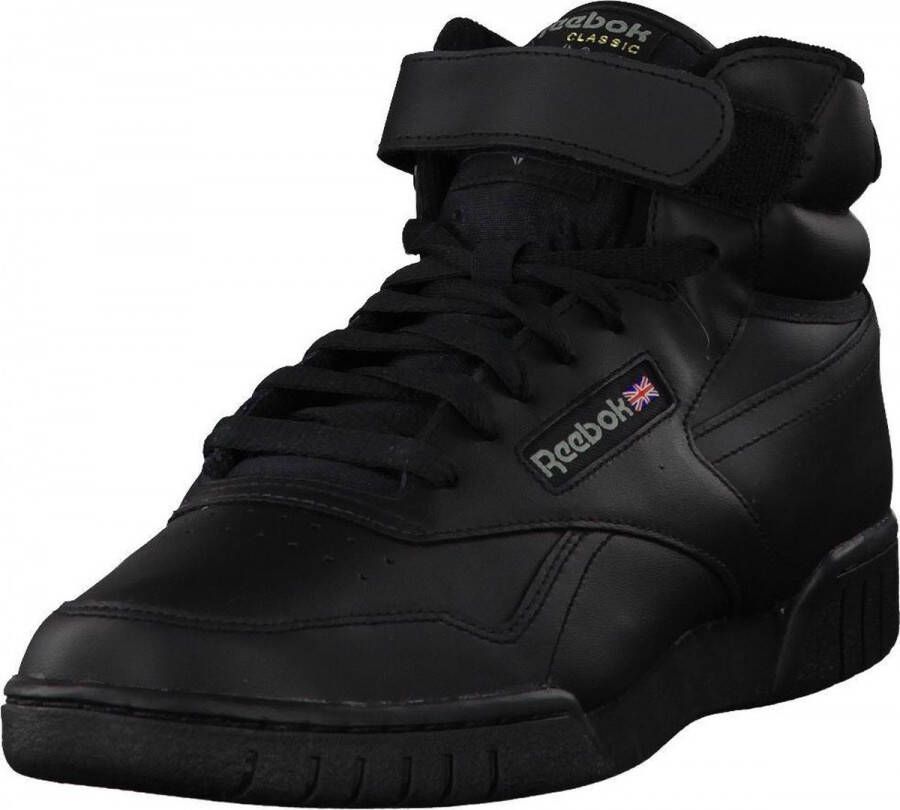 Reebok Classics Ex-O-Fit Hi Heren Sneakers Sportschoenen Schoenen Leer Zwart