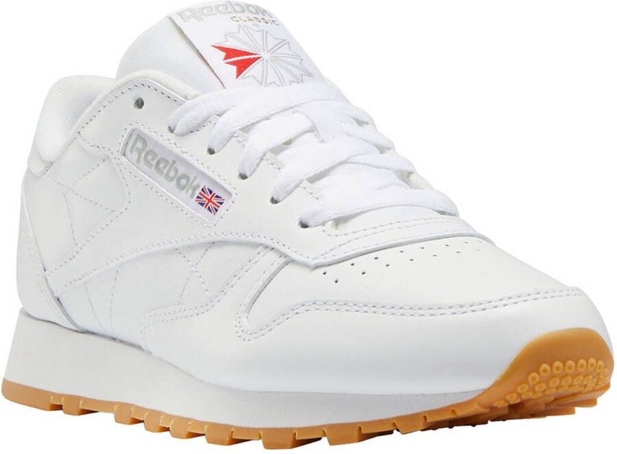 Reebok Classic Leather Cloud White Cloud White Pure Grey 3- Cloud White Cloud White Pure Grey 3 - Foto 8